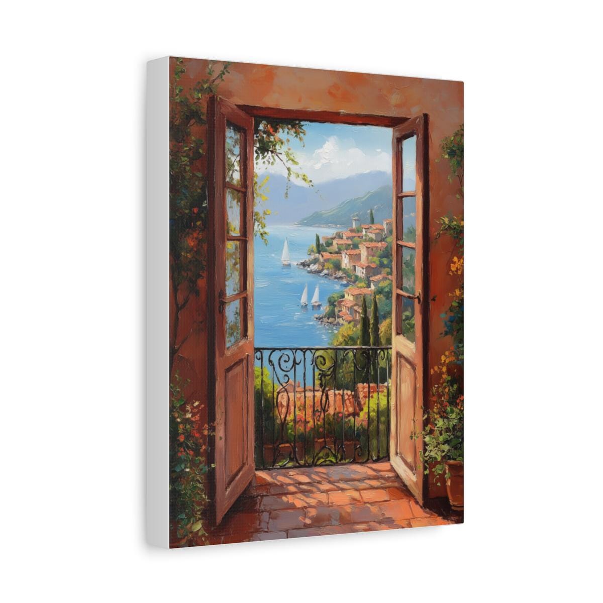 Open Window Wall Art Canvas Print — view 19 of 19