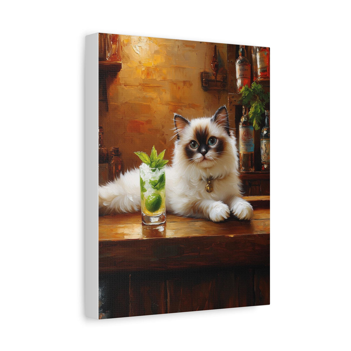Ragdoll Cat Mojito Wall Art — view 20 of 20