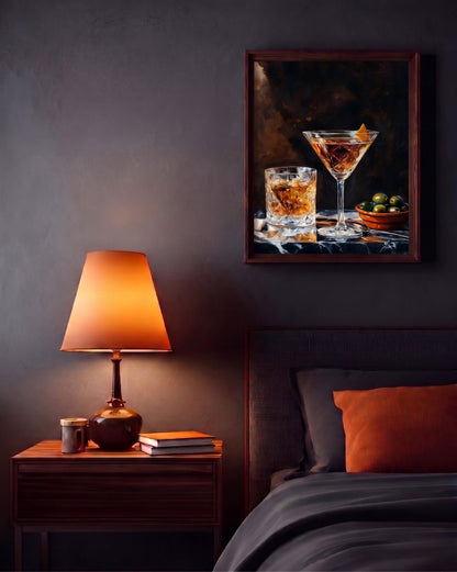 Italian Aperitivo Cocktail Still Life Print — view 12 of 15