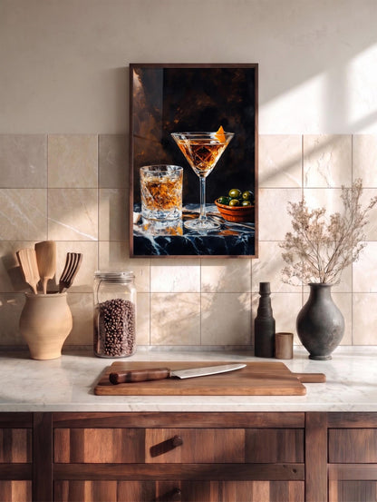 Italian Aperitivo Cocktail Still Life Print — view 14 of 15