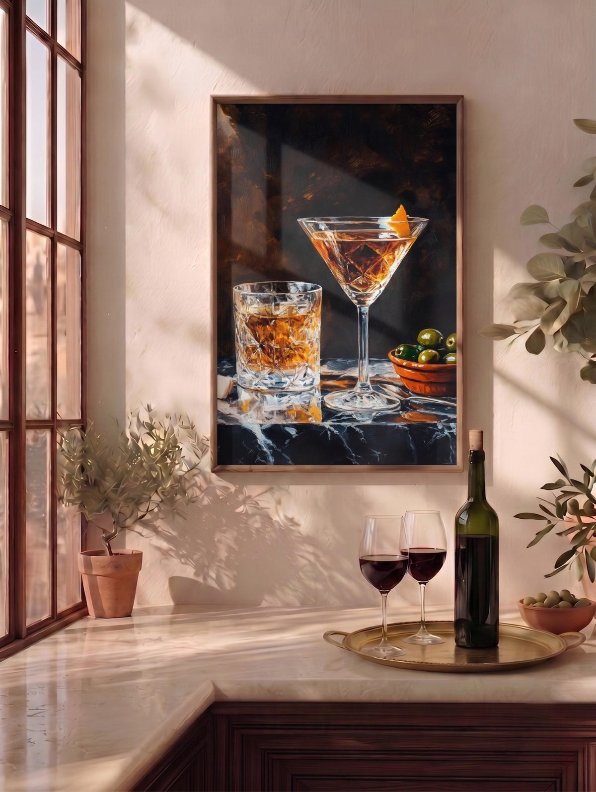 Italian Aperitivo Cocktail Still Life Print — view 6 of 15