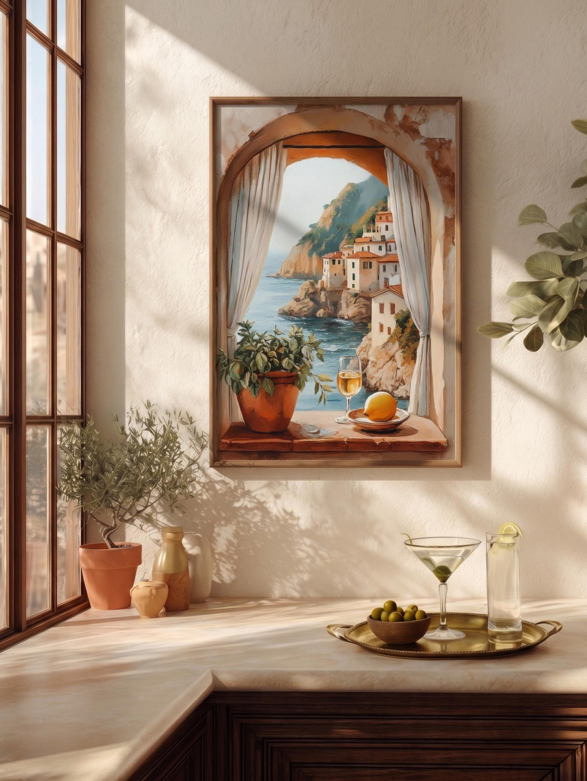 Amalfi Coast Window Paintings — view 8 of 20