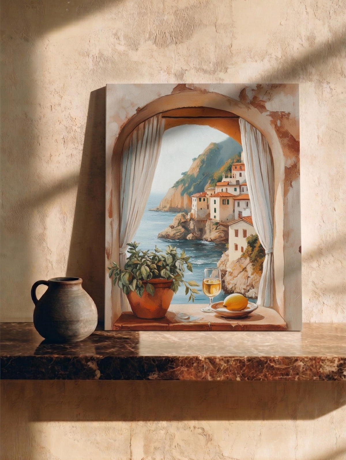 Amalfi Coast Window Paintings — view 14 of 20