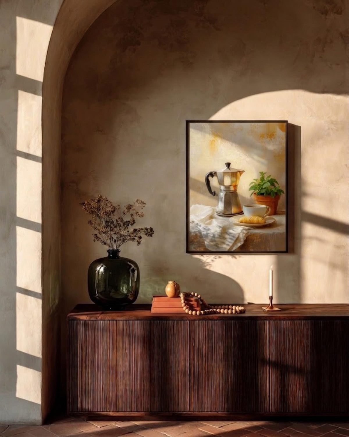 Italian Moka Pot Canvas Art — view 8 of 20