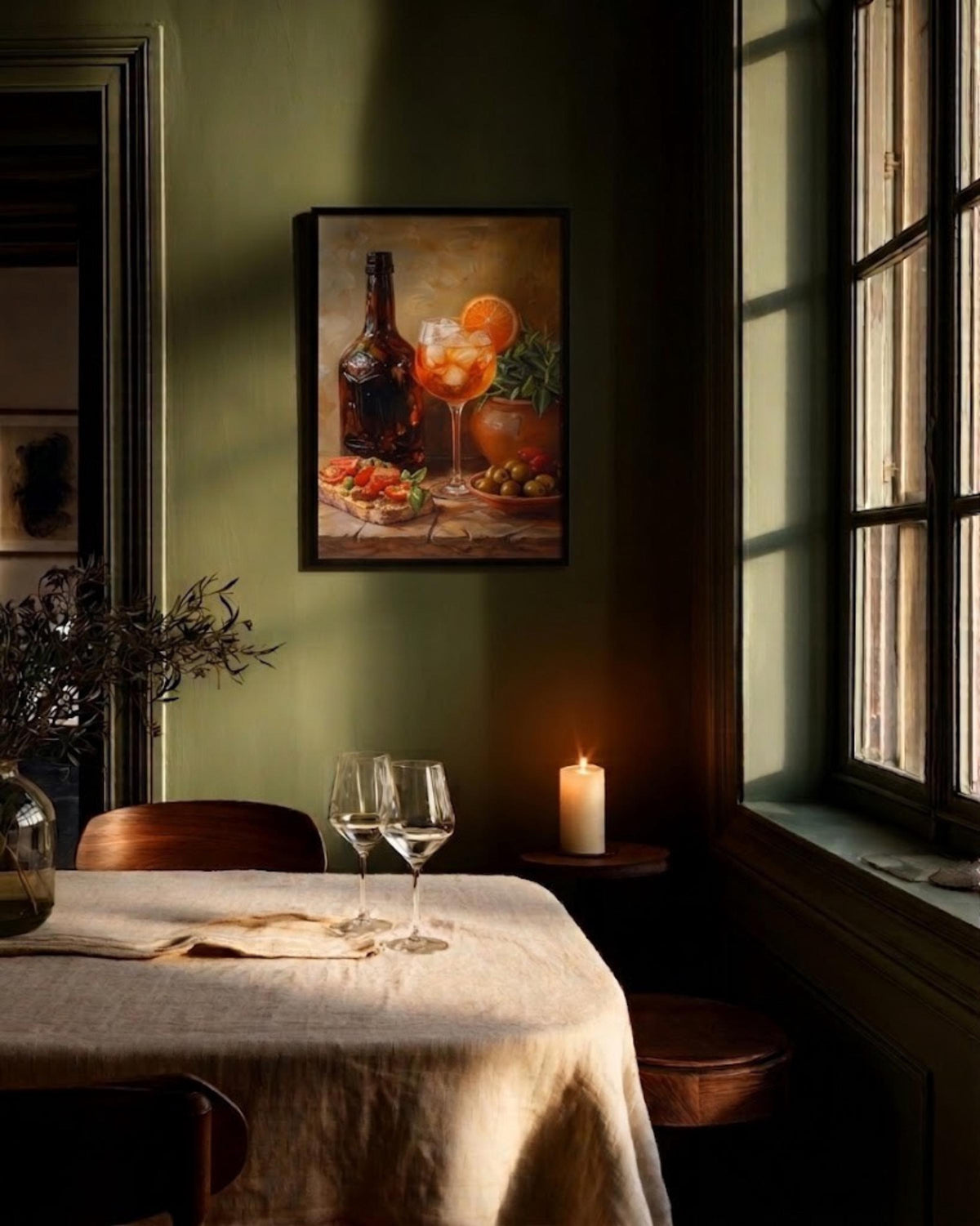 Italian Spritz Still Life Framed Canvas — view 6 of 20