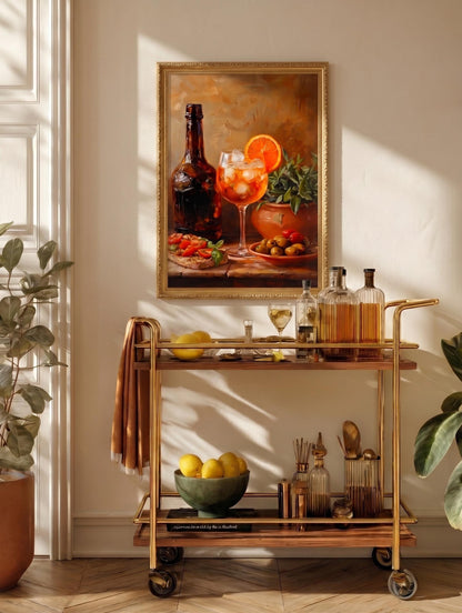 Italian Spritz Still Life Framed Canvas — view 7 of 20