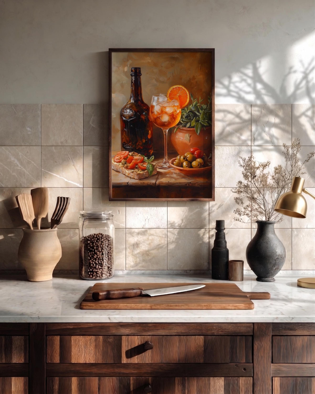 Italian Spritz Still Life Framed Canvas — view 14 of 20