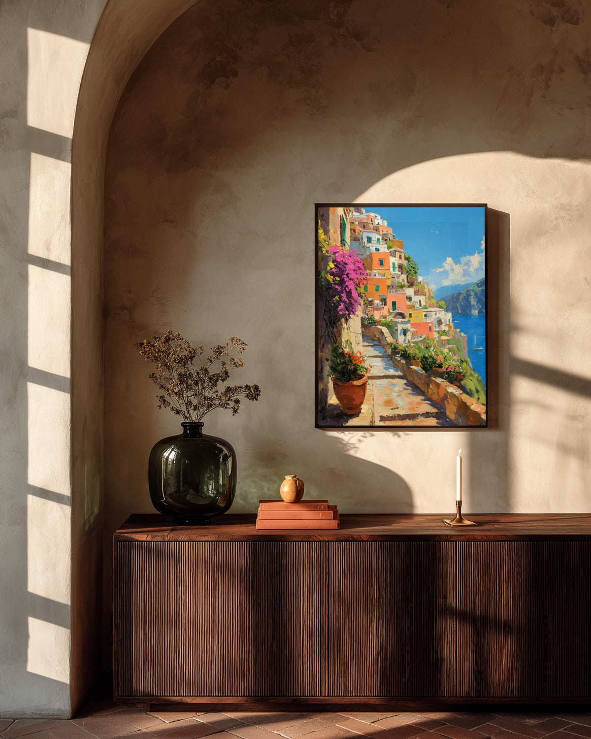 Positano Wall Art Framed Canvas — view 13 of 20