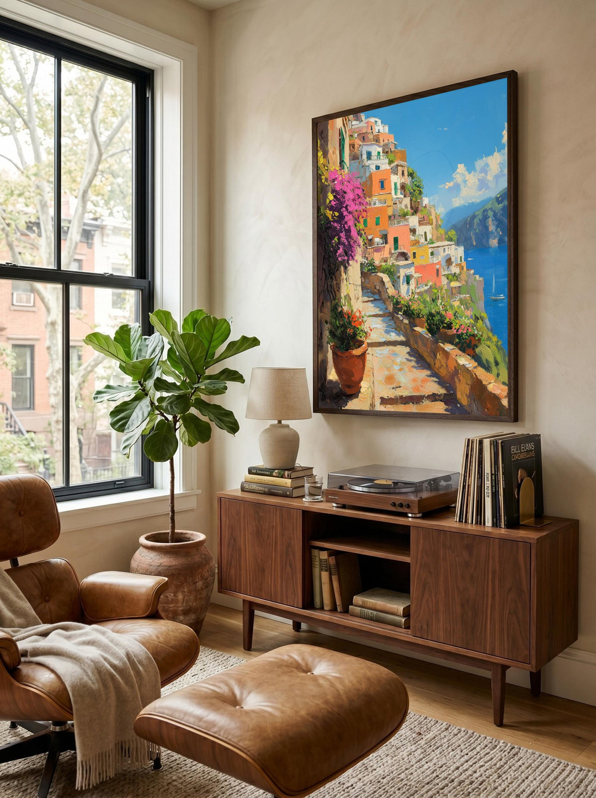 Positano Wall Art Framed Canvas — view 14 of 20