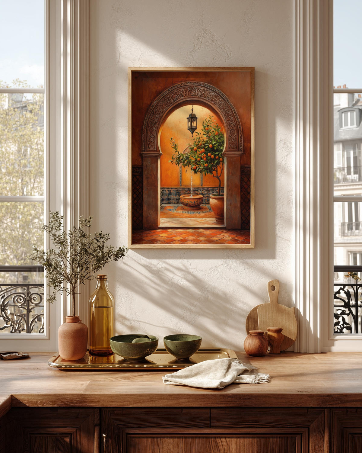 Morocco Wall Art Framed Canvas — view 7 of 20