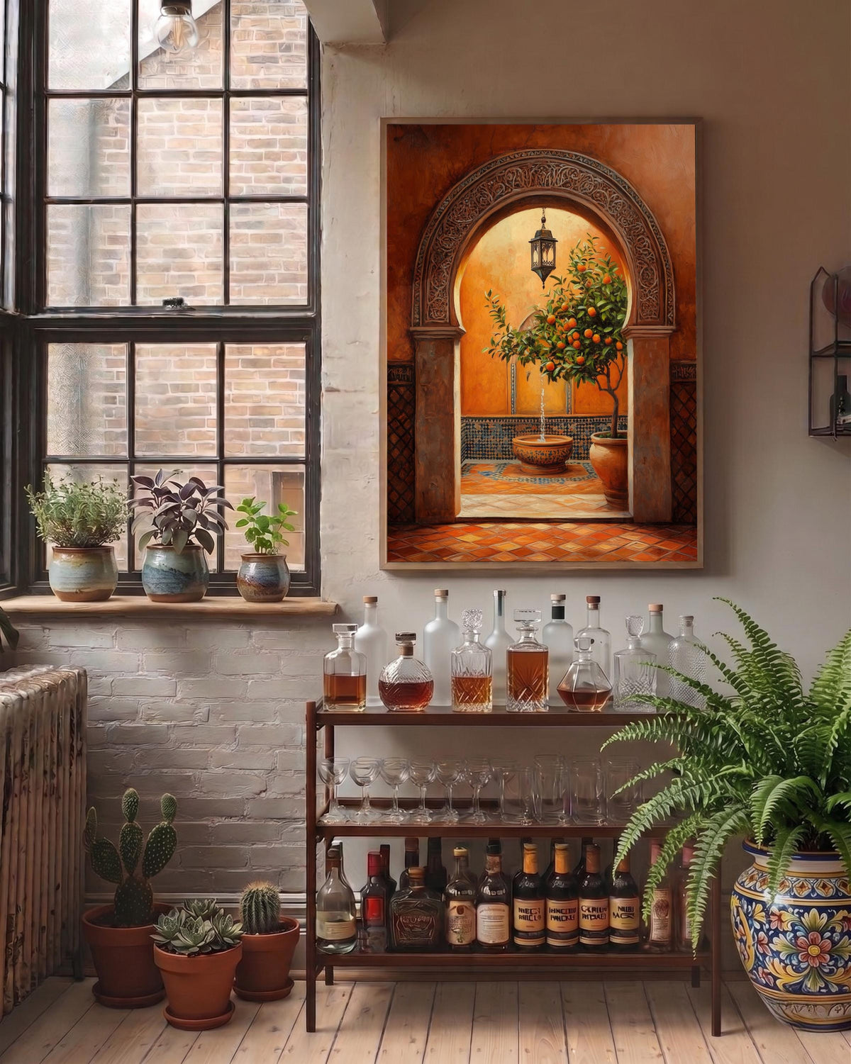Morocco Wall Art Framed Canvas — view 13 of 20