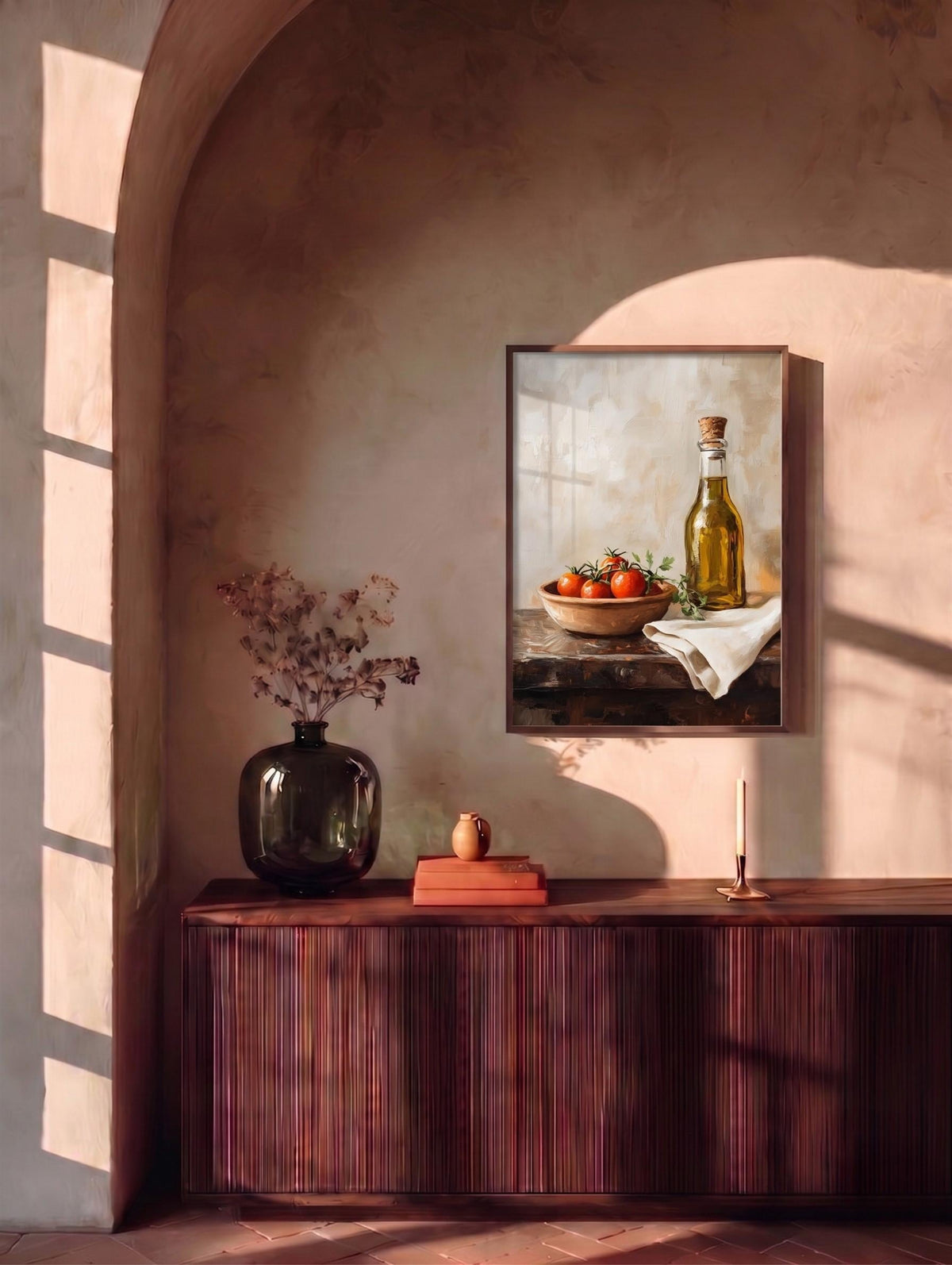 Italian Kitchen Still Life Framed Canvas — view 10 of 19