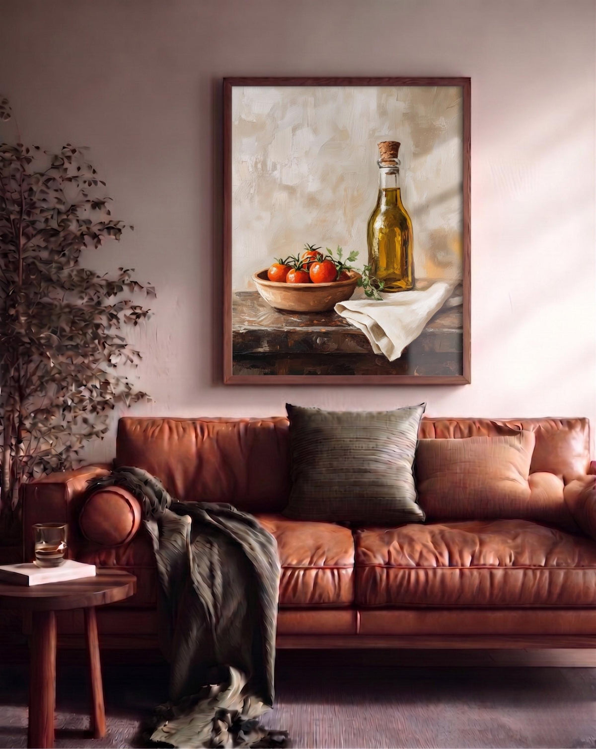 Italian Kitchen Still Life Framed Canvas — view 11 of 19