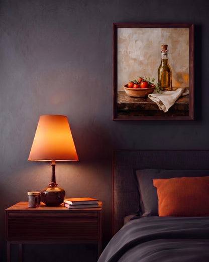 Italian Kitchen Still Life Framed Canvas — view 14 of 19
