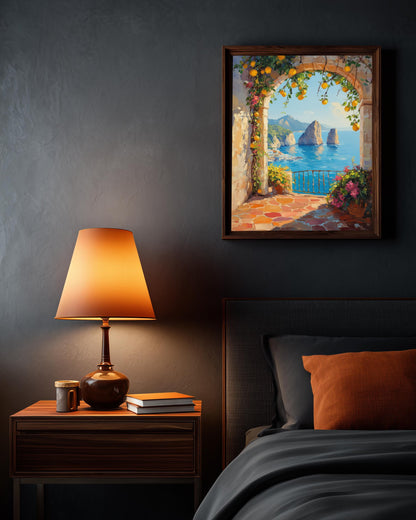 Capri Faraglioni Canvas Print — view 17 of 20