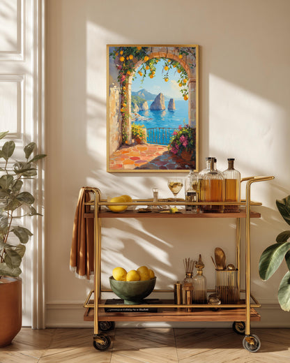 Capri Faraglioni Canvas Print — view 9 of 20