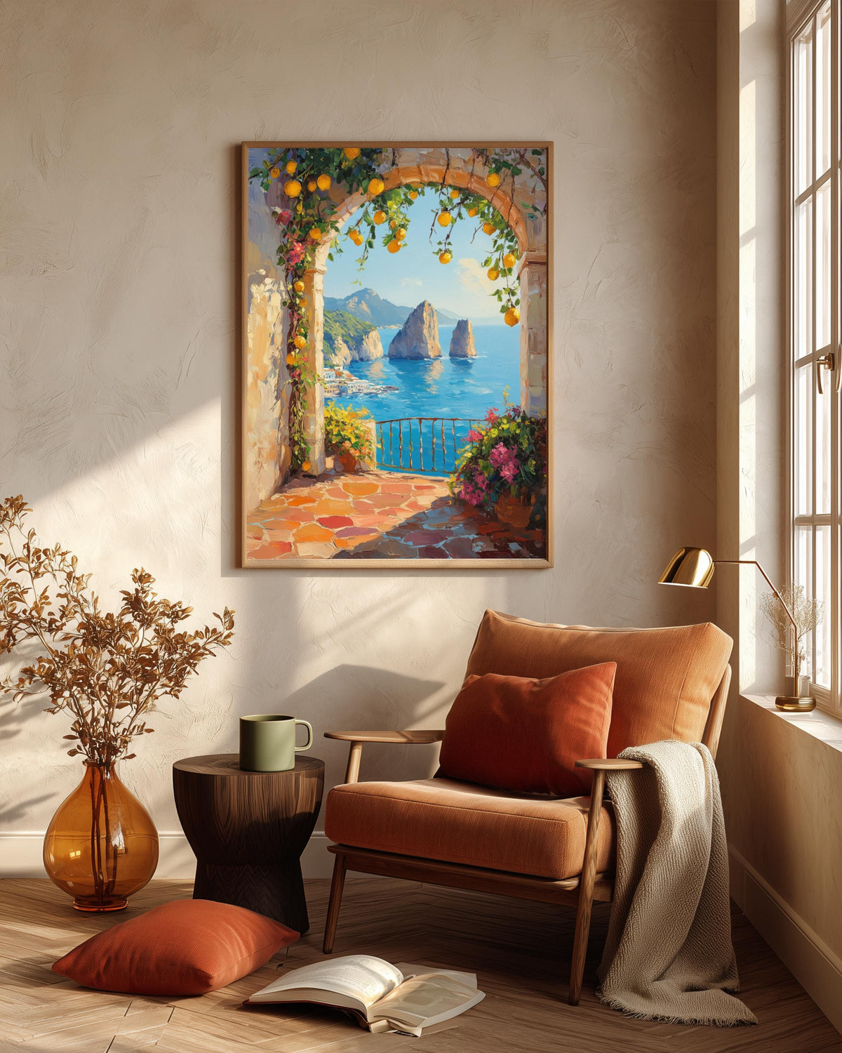 Capri Faraglioni Canvas Print — view 7 of 20