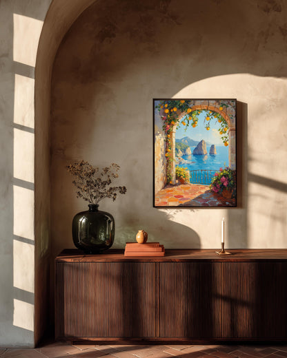 Capri Faraglioni Canvas Print — view 12 of 20