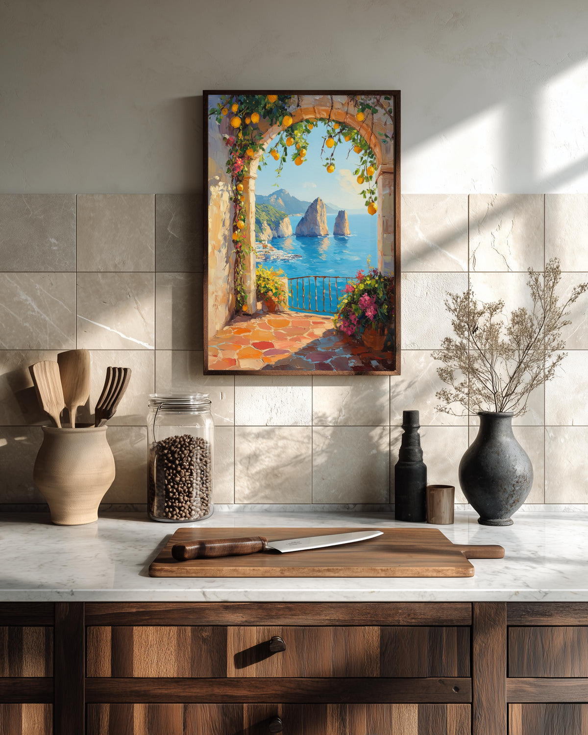 Capri Faraglioni Canvas Print — view 13 of 20