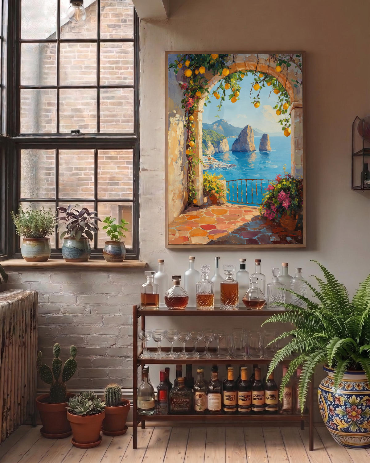 Capri Faraglioni Canvas Print — view 10 of 20