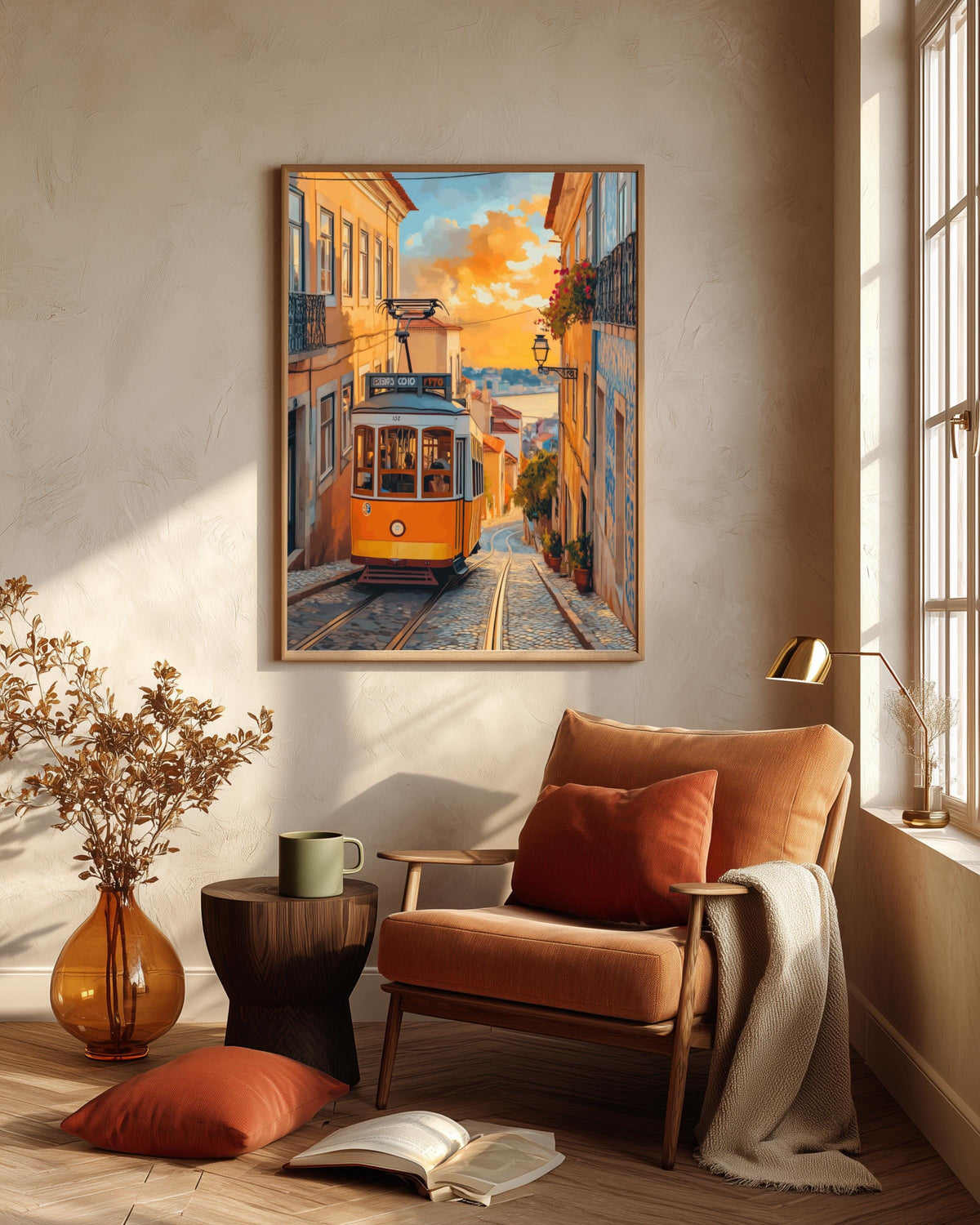 Lisbon Yellow Tram Canvas Print — view 6 of 20