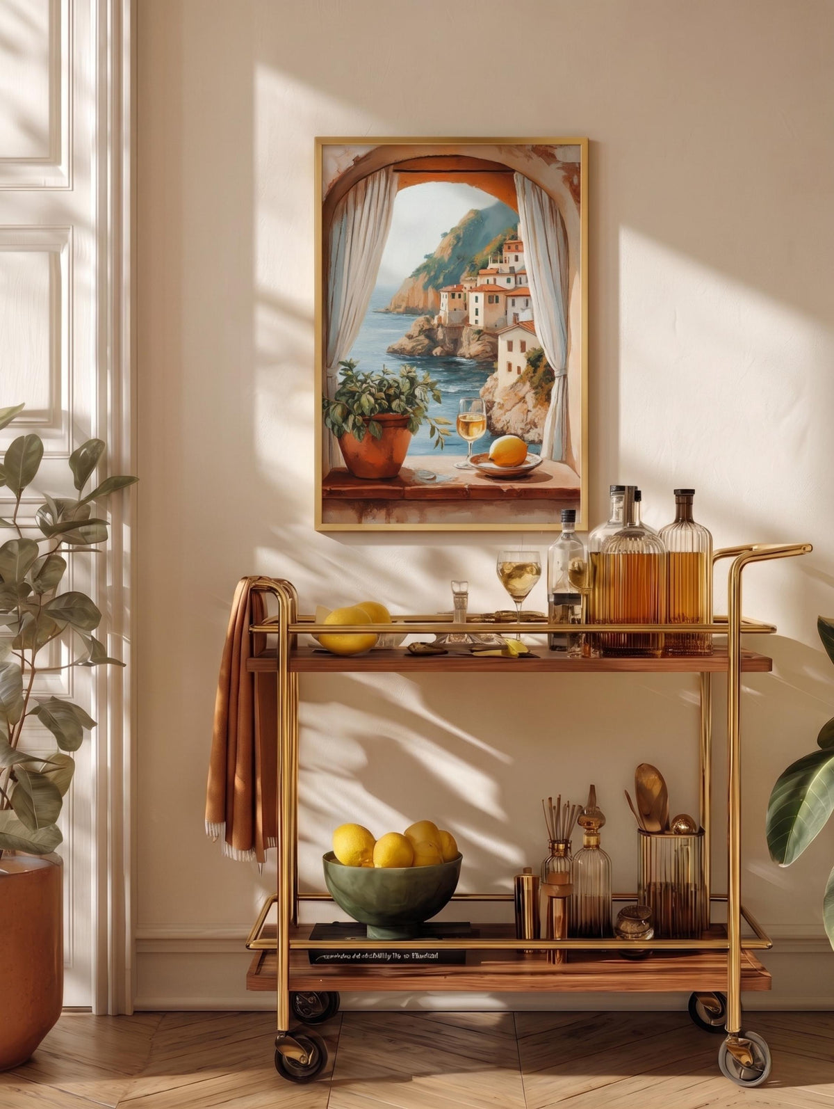 Amalfi Coast Window Paintings — view 5 of 20