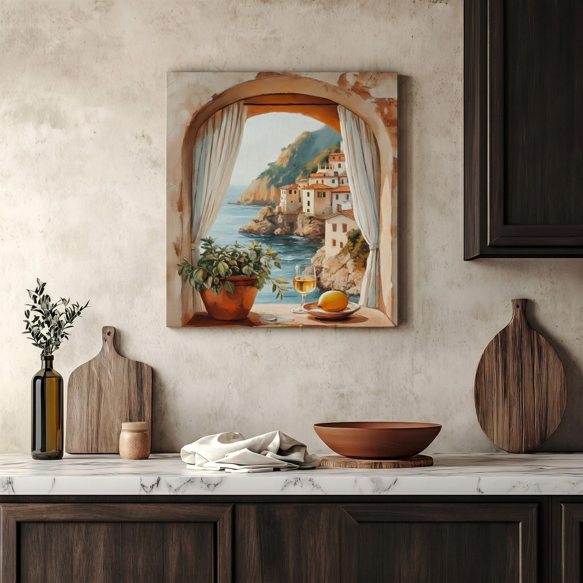Amalfi Coast Window Paintings — view 10 of 20