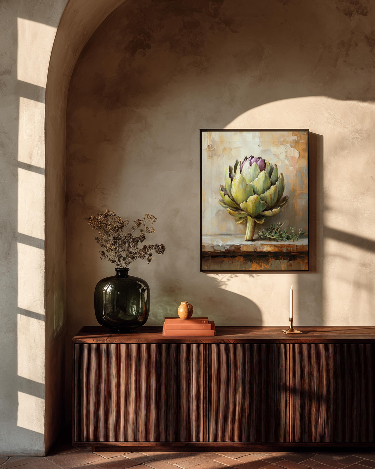 Artichoke Wall Art Framed Canvas — view 10 of 20