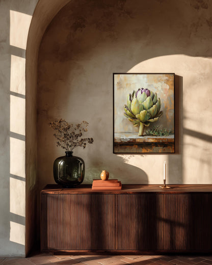 Artichoke Wall Art Framed Canvas — view 10 of 20