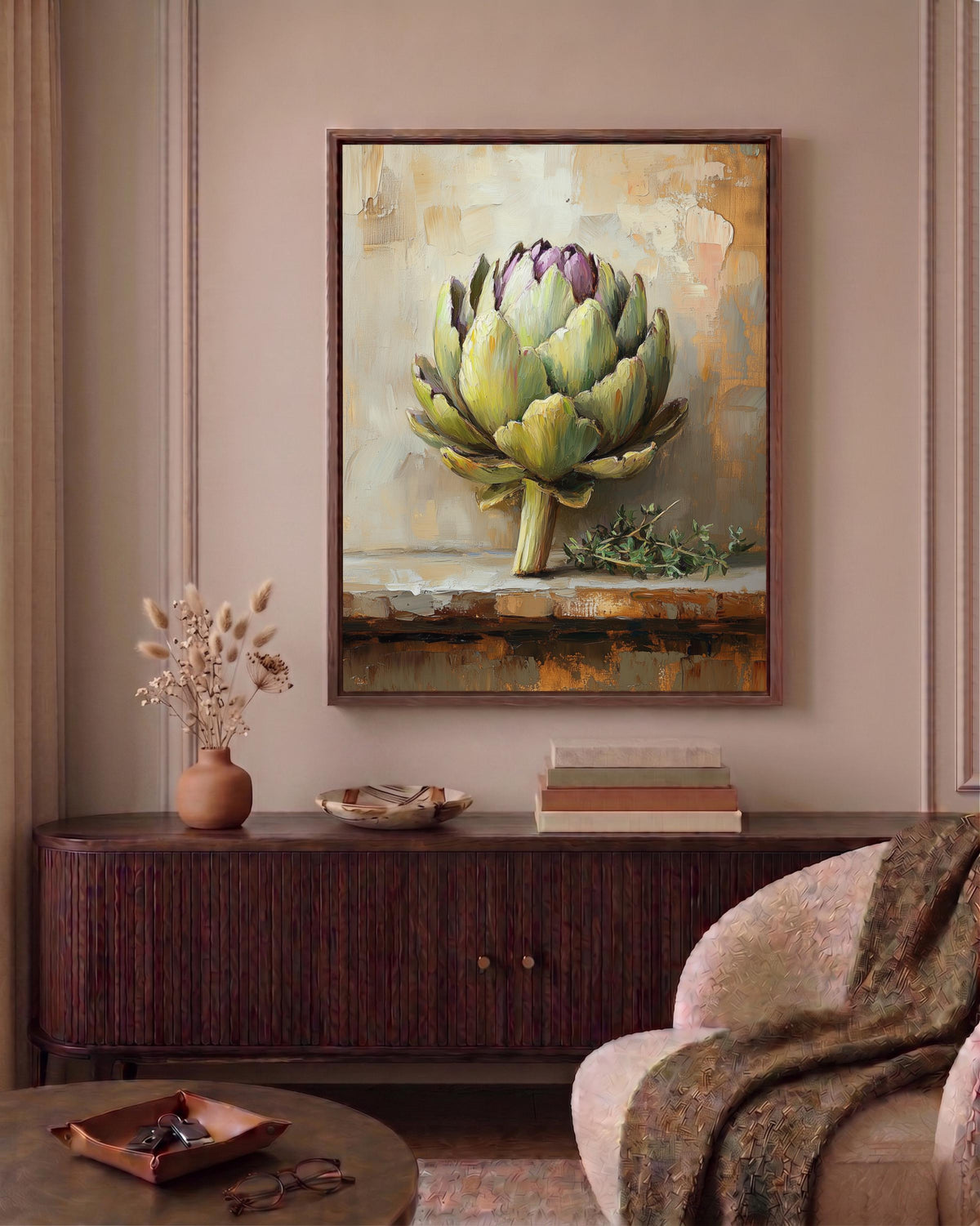 Artichoke Wall Art Framed Canvas — view 6 of 20