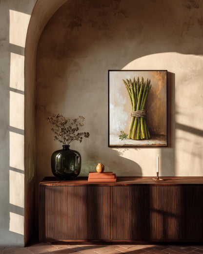 Asparagus Wall Art Framed Canvas — view 8 of 20