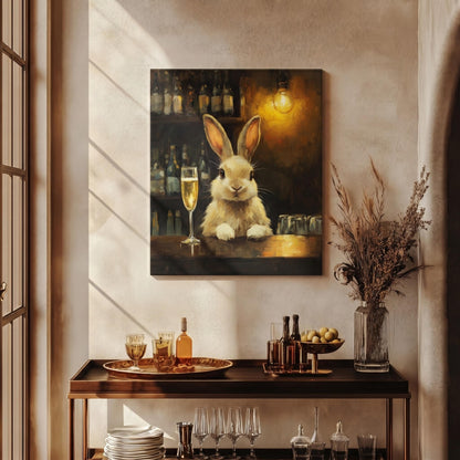 Rabbit Champagne Bar Art — view 19 of 20