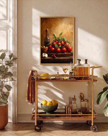 Italian Tomato Still Life Framed Canvas Print — view 18 of 20