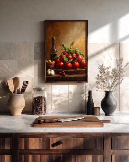 Italian Tomato Still Life Framed Canvas Print — view 17 of 20