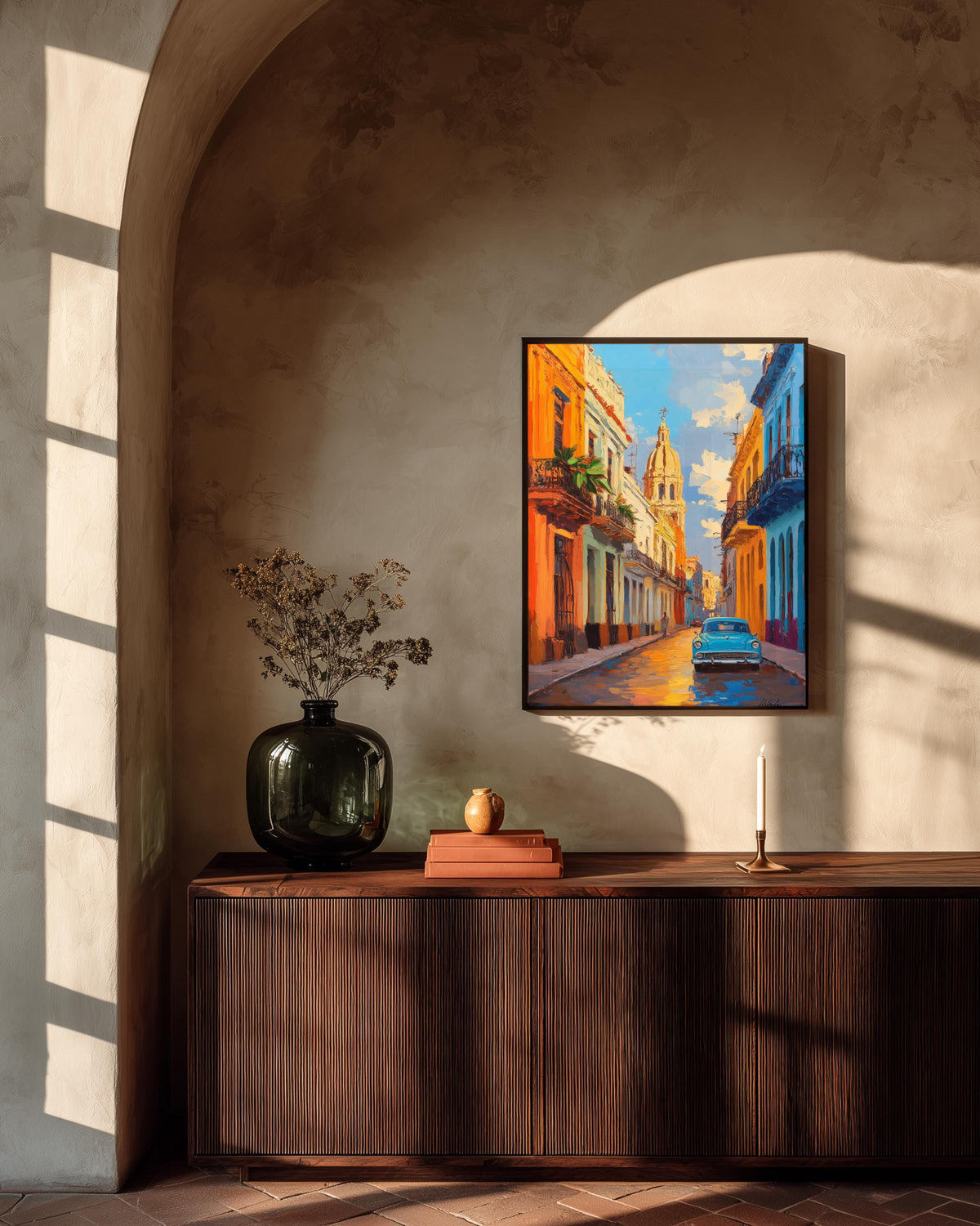 Havana Street Scene Canvas Print — view 7 of 19