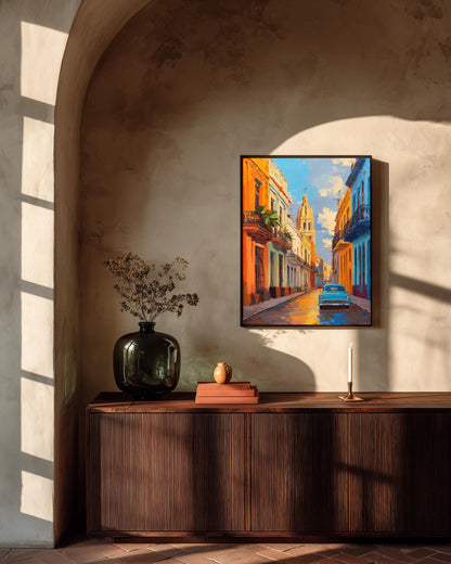 Havana Street Scene Canvas Print — view 7 of 19