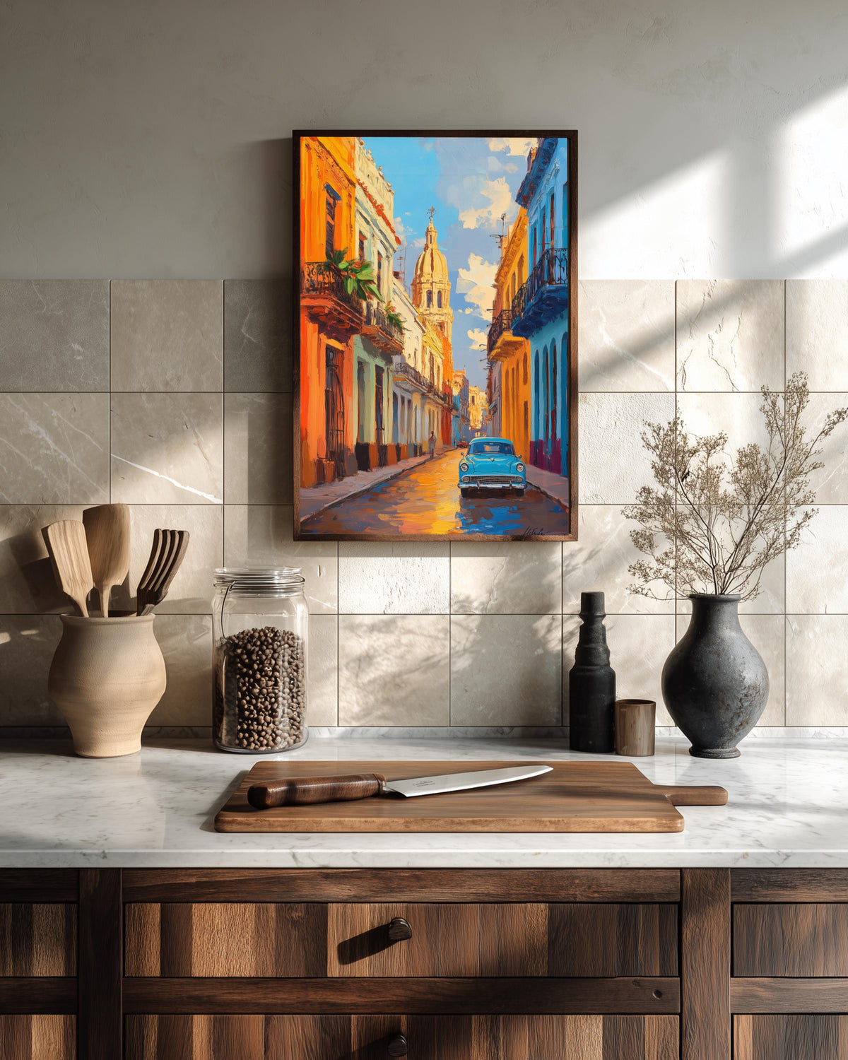 Havana Street Scene Canvas Print — view 13 of 19