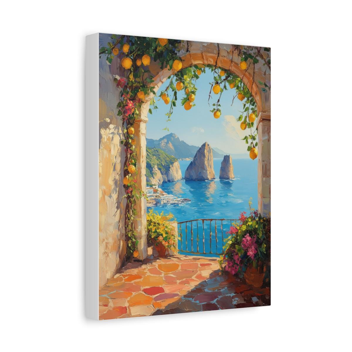 Capri Faraglioni Canvas Print — view 20 of 20