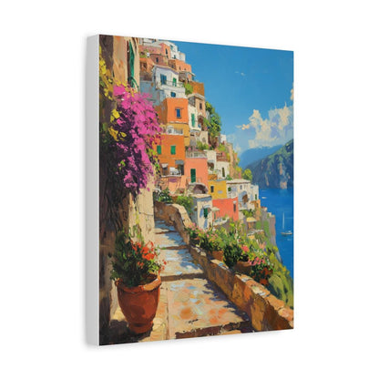 Positano Wall Art Framed Canvas — view 20 of 20