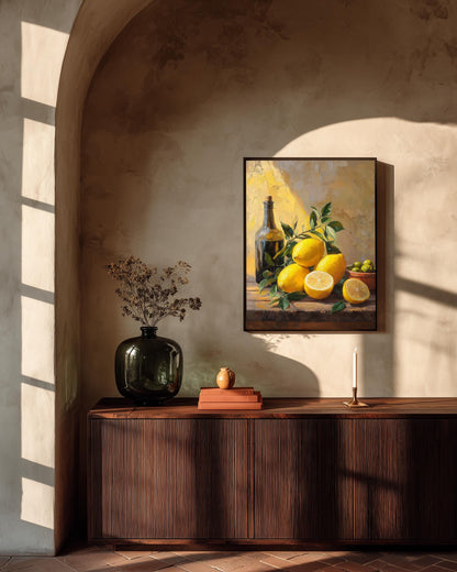 Framed Italian Lemon Canvas Art — view 16 of 20