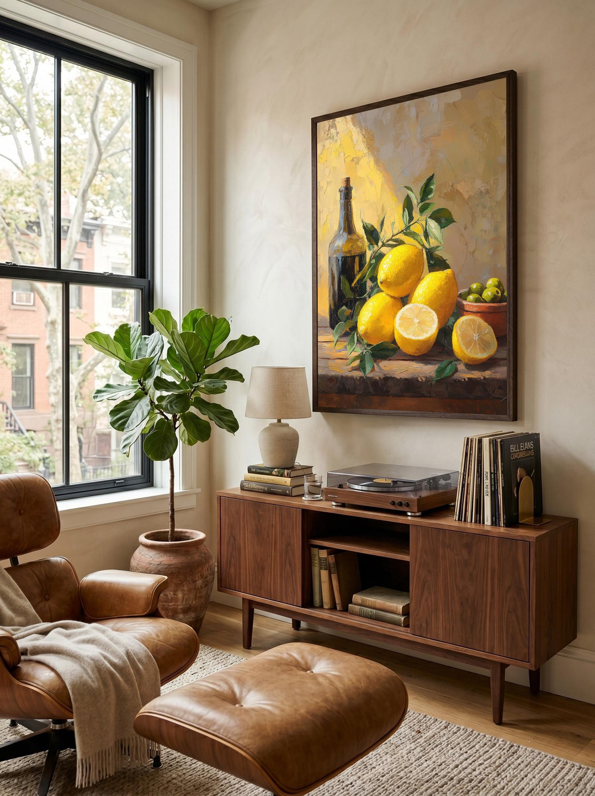 Framed Italian Lemon Canvas Art — view 15 of 20