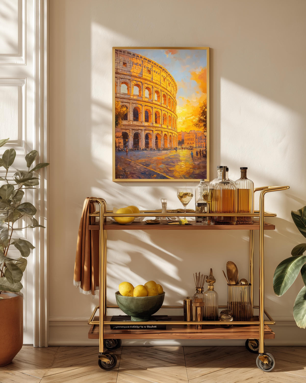 Colosseum Wall Art Framed Canvas — view 6 of 19