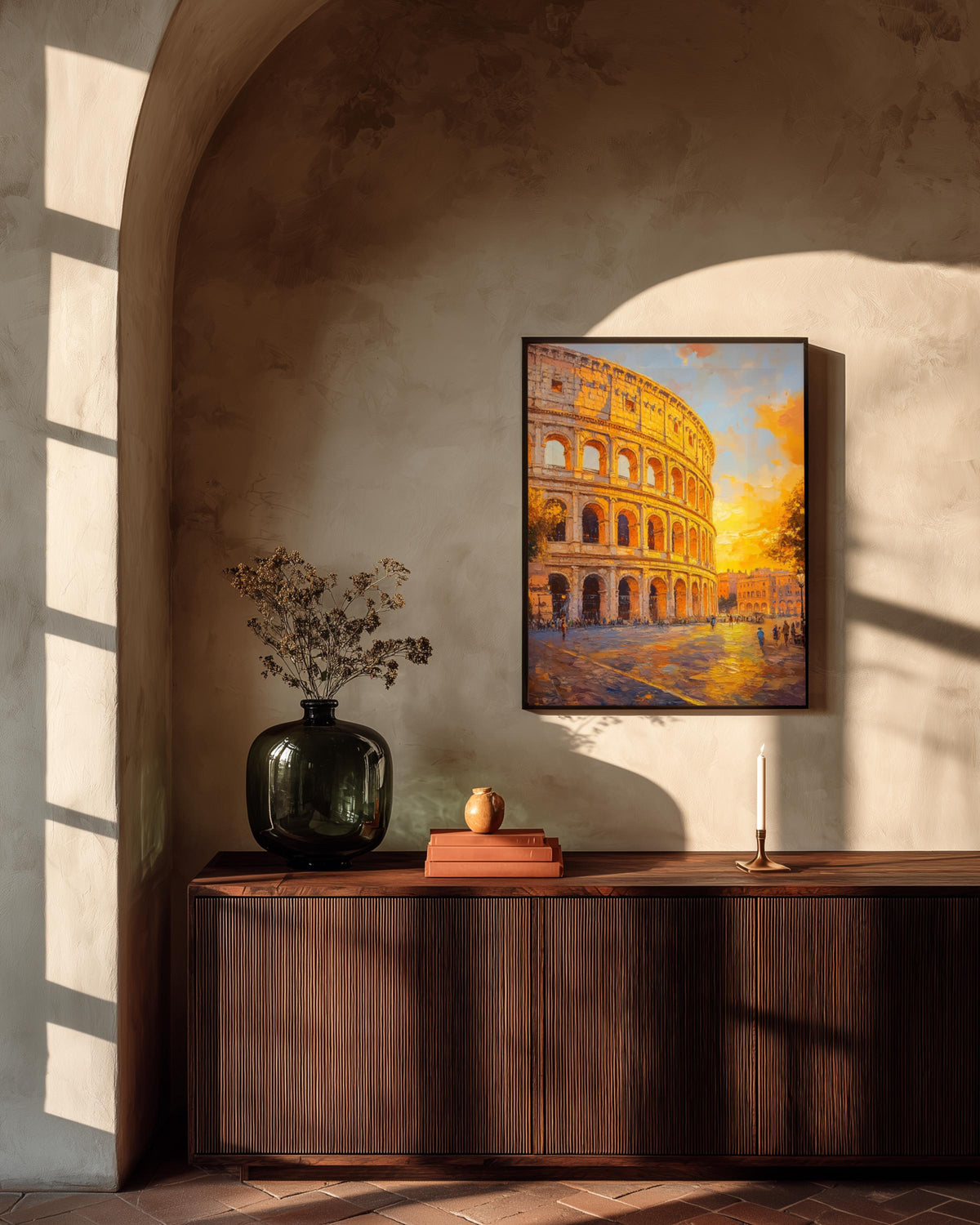 Colosseum Wall Art Framed Canvas — view 10 of 19