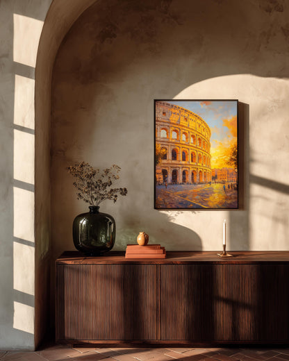 Colosseum Wall Art Framed Canvas — view 10 of 19