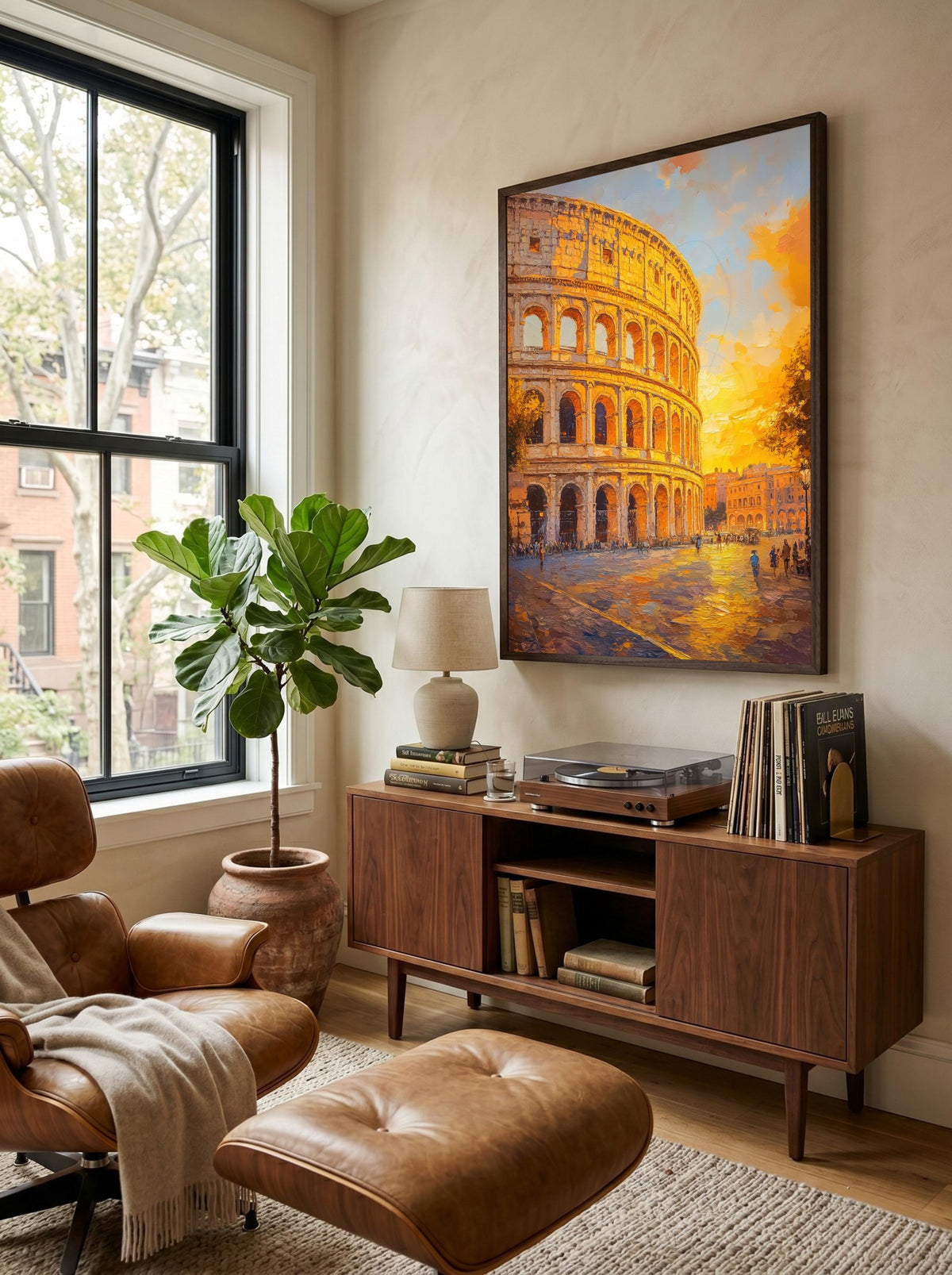 Colosseum Wall Art Framed Canvas — view 16 of 19