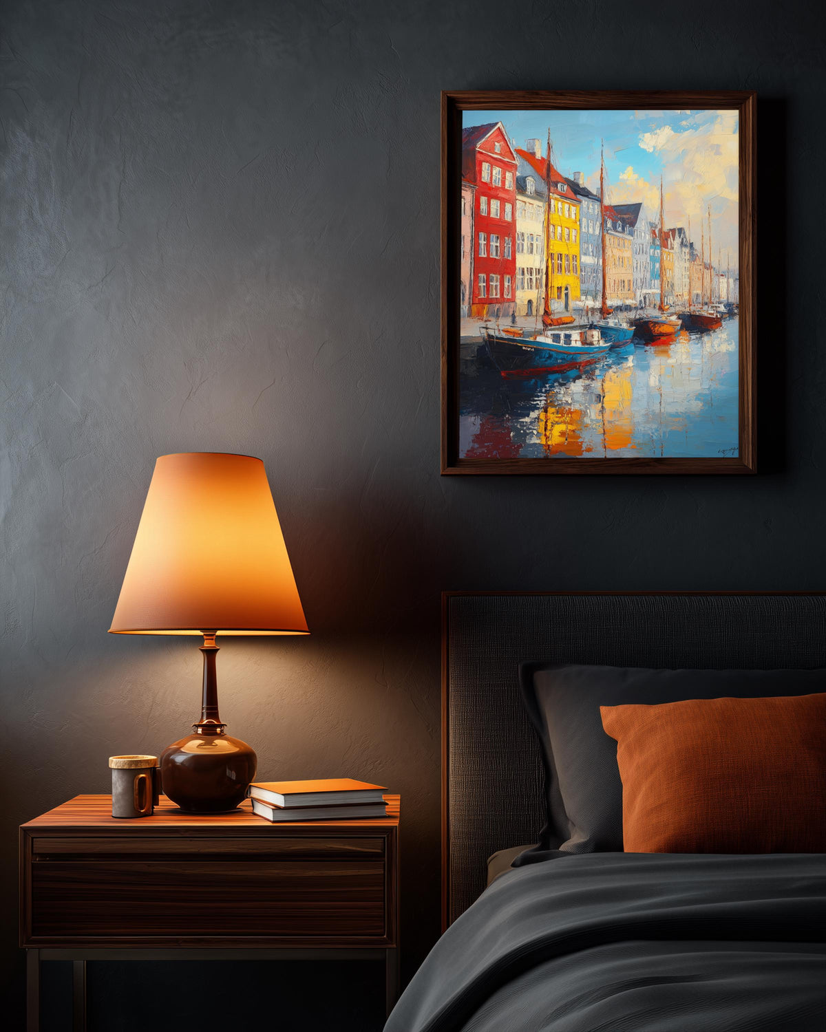 Copenhagen Wall Art Framed Canvas — view 14 of 19