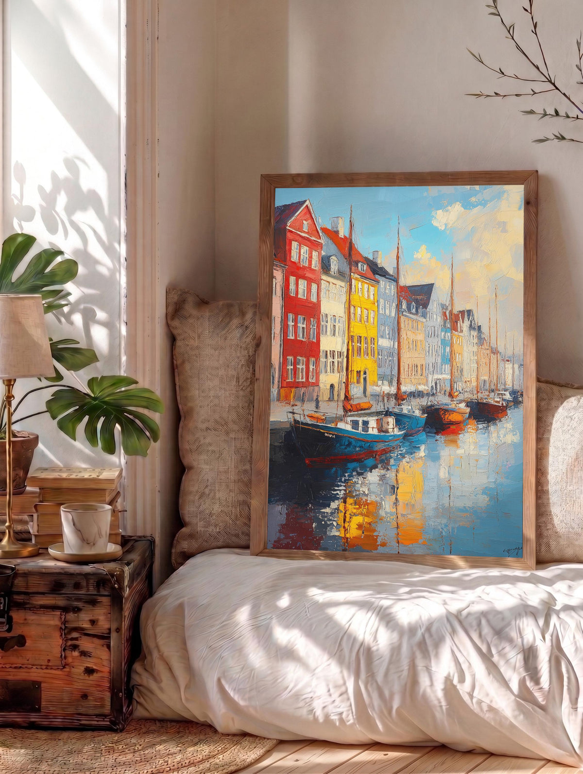 Copenhagen Wall Art Framed Canvas — view 15 of 19