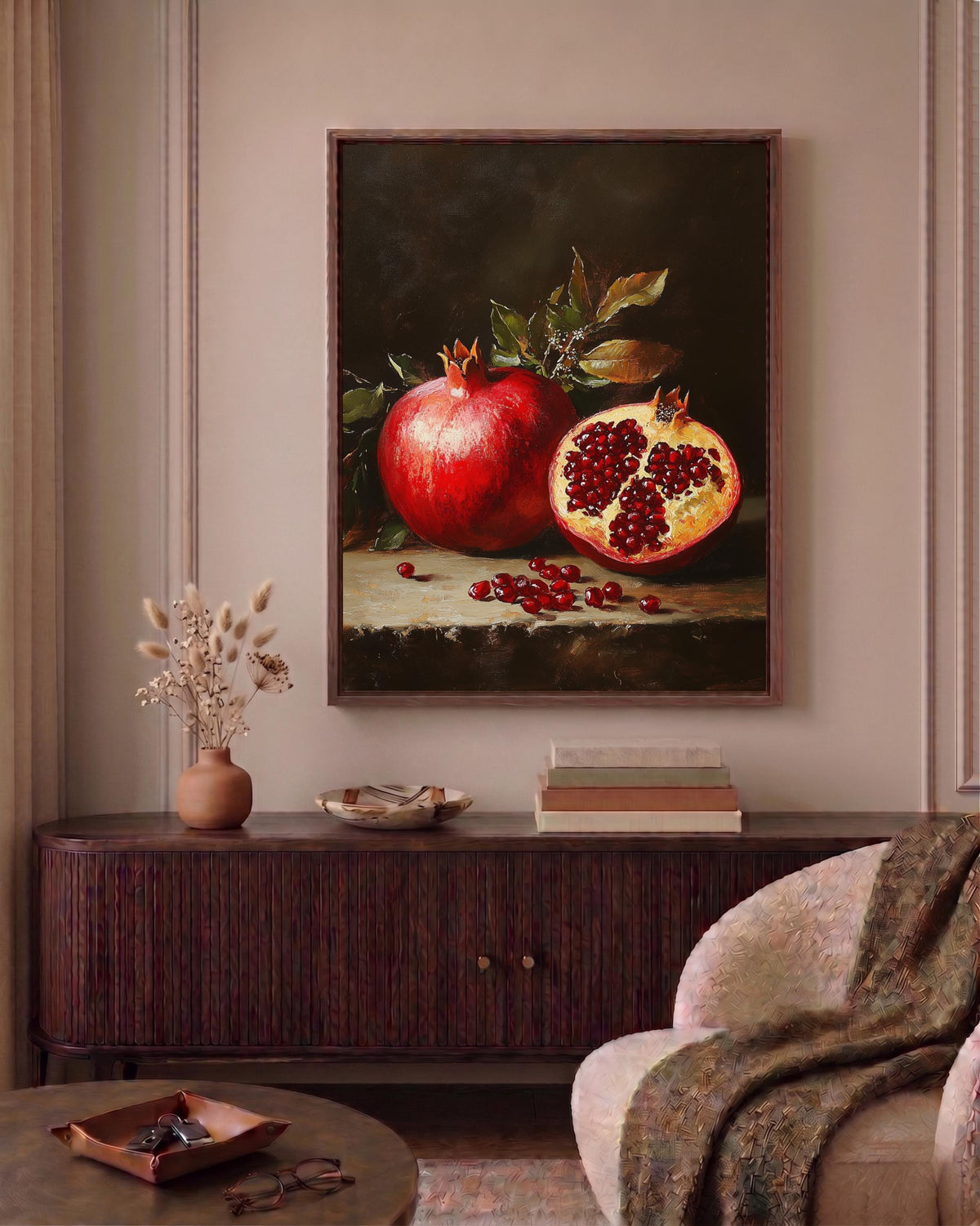 Pomegranate Wall Art Framed Canvas — view 14 of 19