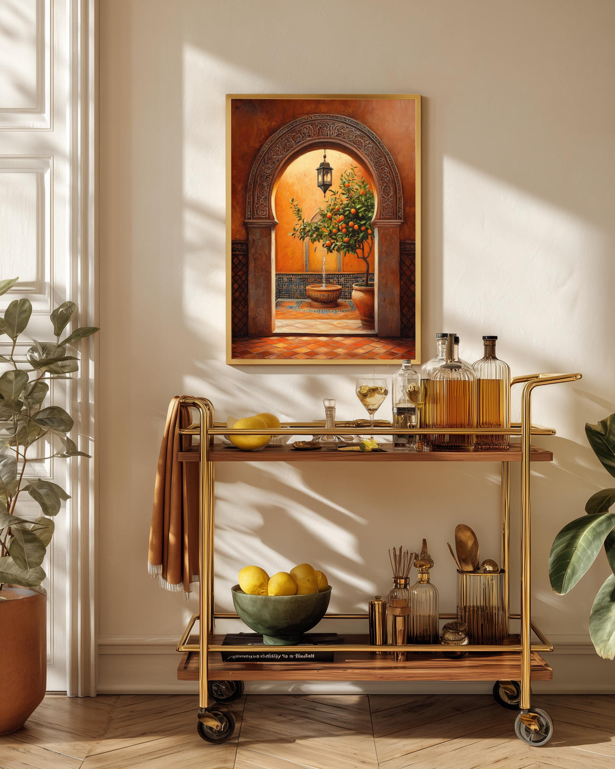 Morocco Wall Art Framed Canvas — view 9 of 20