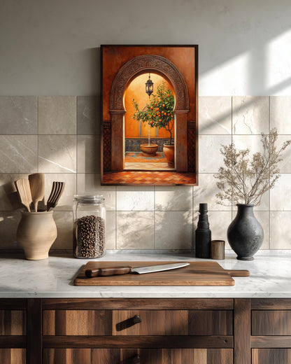 Morocco Wall Art Framed Canvas — view 15 of 20